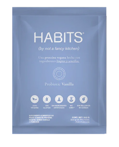 PROTEÍNA HABITS SACHETS DE VAINILLA 30.5 G
