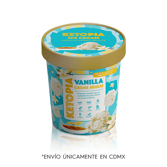 HELADO VAINILLA CREME BLULEE PINT 370 GR