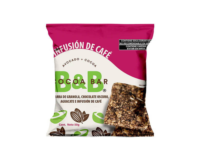 BARRITA DE AGUACATE CON CHOCOLATE AMARGO