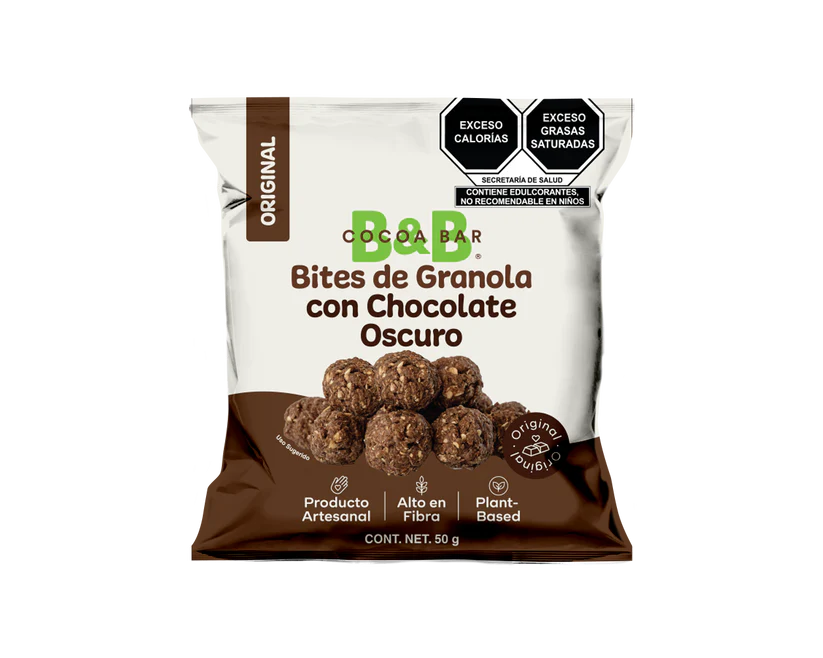 BITES DE GRANOLA CON CHOCOLATE OSCURO ORIGINAL