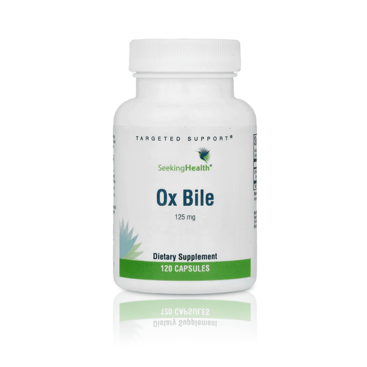 OX BILE CALCULOS BILIARES 125MG 120 CAPS SEEKING HEALTH