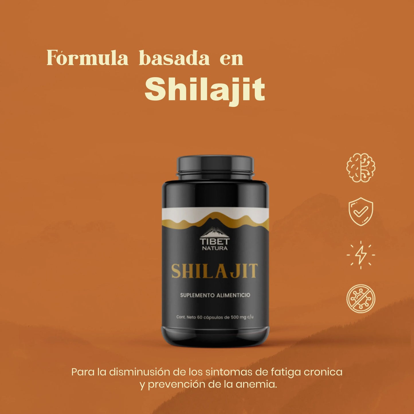 TIBET NATURA SHILAJIT 60 CAPSULAS ANTIEDAD