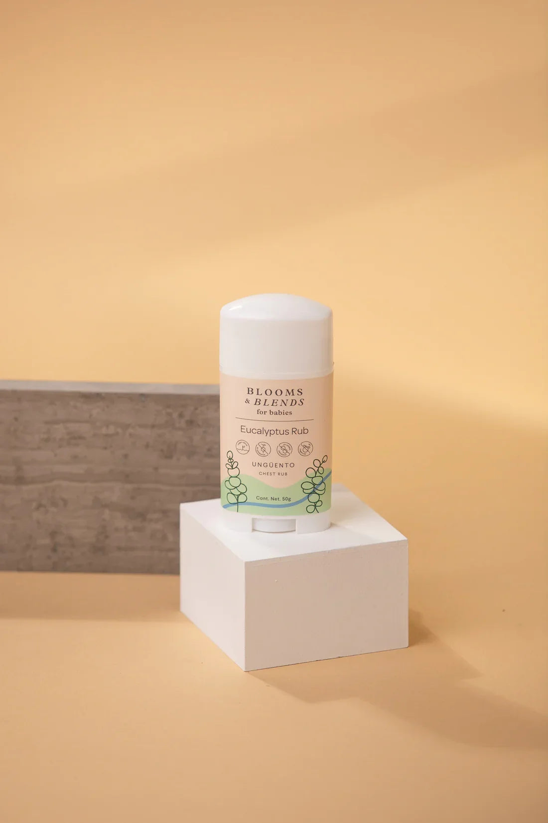 EUCALYPTUS RUB 50G / UNGUENTO BLOOMS & BLENDS BABIES BB FAMILY
