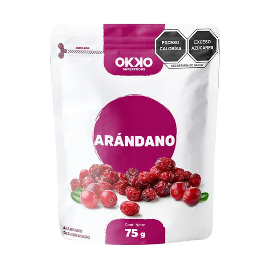 ARANDANO SNACK 75 GR OKKO