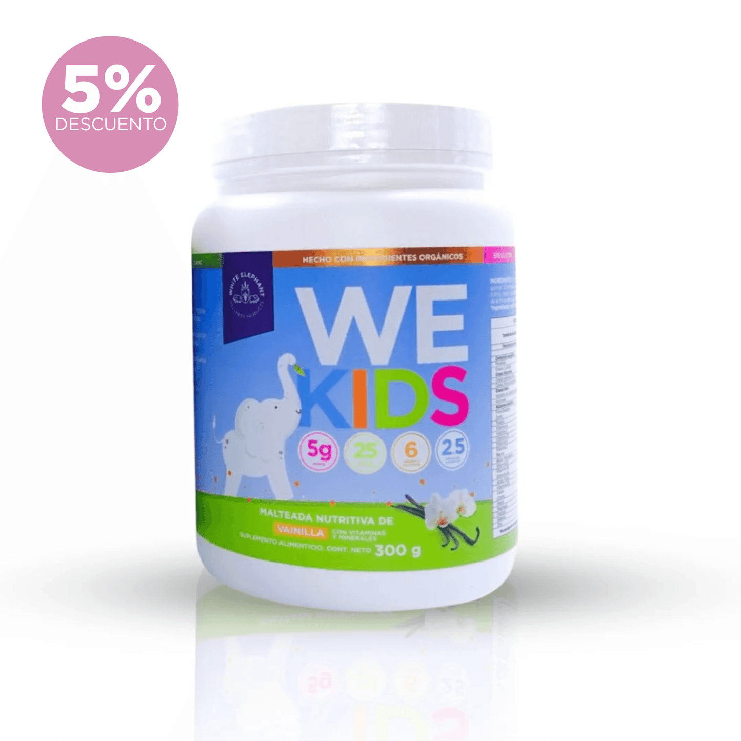WE KIDS VAINILLA 300 GR