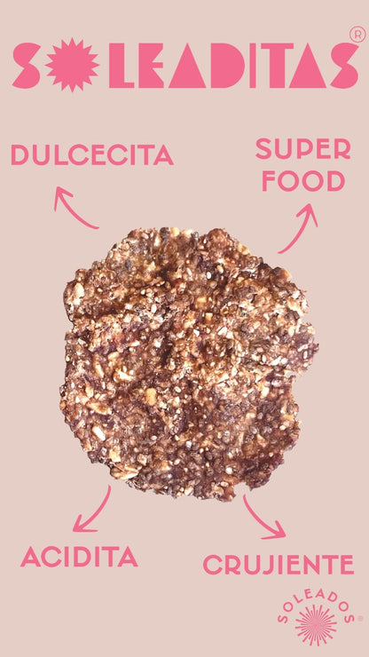 SOLEADITA AVENA CON FRESA 90 GR SOLEADOS