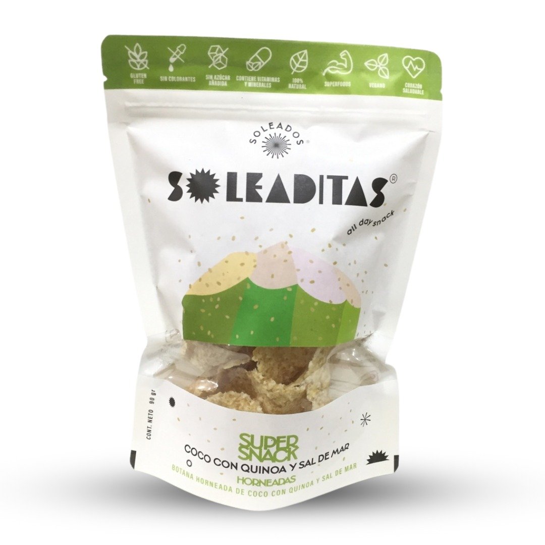 SOLEADITA COCO QUINOA 90 GR SOLEADOS