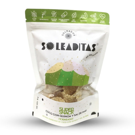 SOLEADITA COCO QUINOA 90 GR SOLEADOS