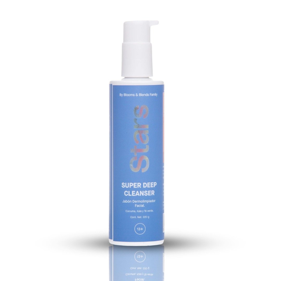 SUPER DEEP CLEANSER / JABON DERMOLIMPIADOR FACIAL STARS BB FAMILY BLOOMS & BLENDS