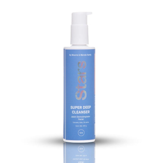 SUPER DEEP CLEANSER / JABON DERMOLIMPIADOR FACIAL STARS BB FAMILY BLOOMS & BLENDS