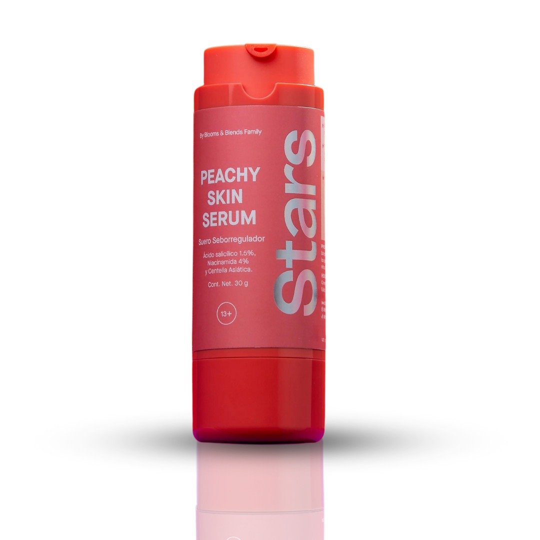 PEACHY SKIN SERUM  /SUERO SEBORREGULADOR STARS BB FAMILY BLOOMS & BLENDS