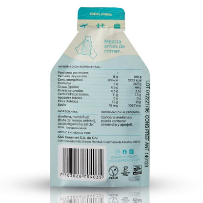 SACHETS SARAIS AVELLANA CON CACAO 15GRS