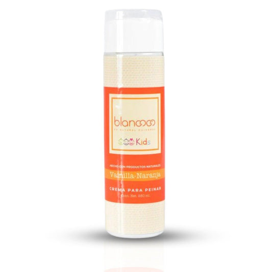 CREMA PARA PEINAR KIDS 250 ML VAINILLA - NARANJA  BLANCOCO