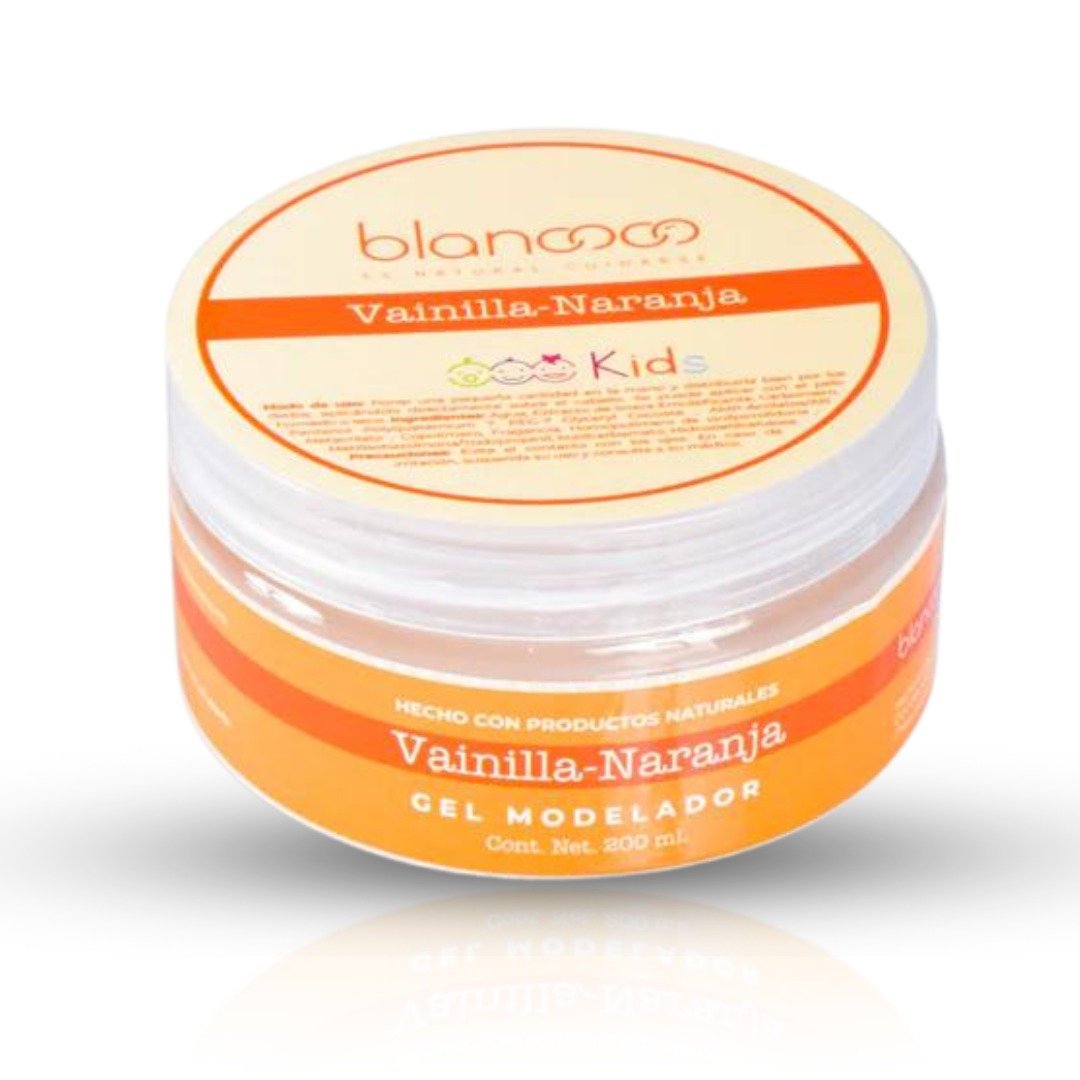 GEL MODELADOR KIDS VAINILLA - NARANJA 200 ML BLANCOCO