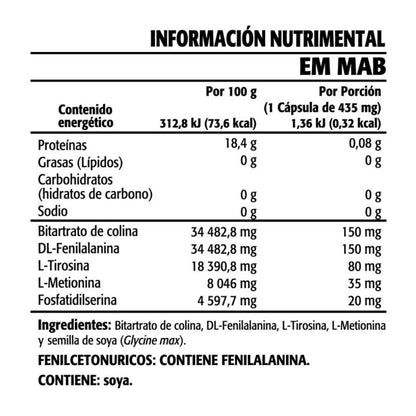 EM MAB 90 CAPS ULTRAGENICS HEMAGIC