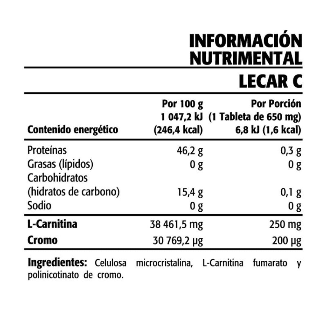 LECAR-C L-CARNITINA 60 CAPS ULTRAGENICS HEMAGIC