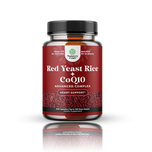 RED YEAST RICE + COQ10 60  COLESTEROL CAPSULAS NATURES CRAFT