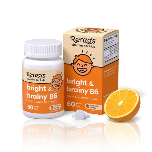 VITAMINA B-6 BRIGHT & BRAINY 60 CAPSULAS RENZOS