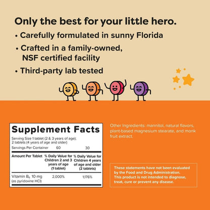 VITAMINA B-6 BRIGHT & BRAINY 60 CAPSULAS RENZOS