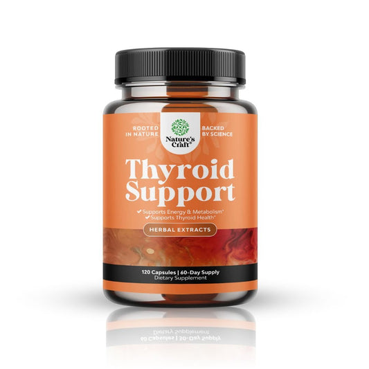 TIROIDES SUPPORT 60 CAPSULAS BY NATURES CRAFT