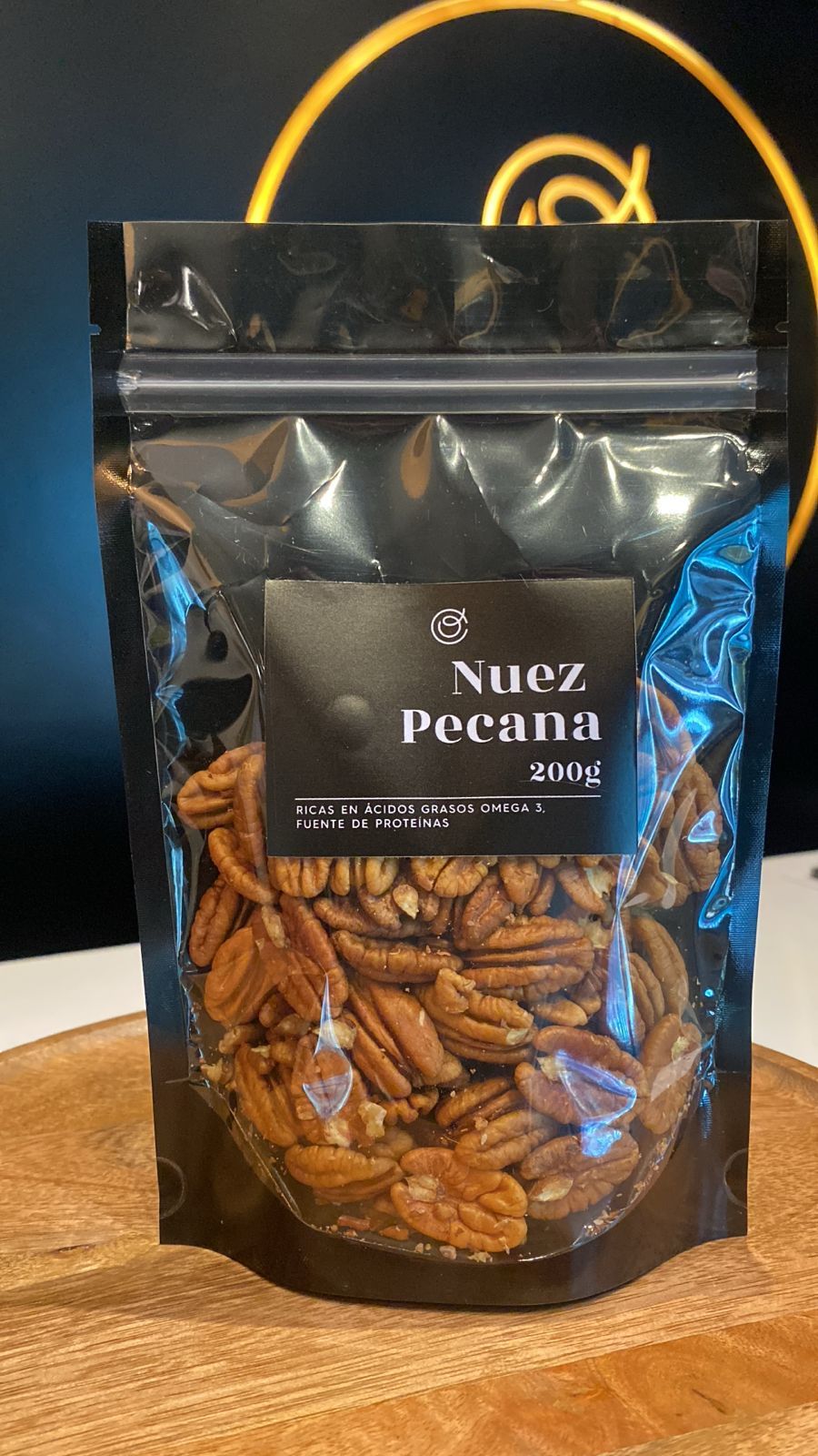 NUEZ PECANA 200 GR OCM GRANEL