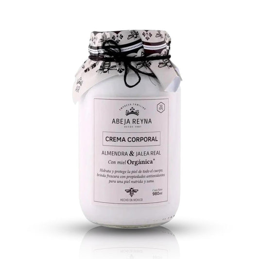 CREMA CORPORAL ALMENDRA Y JALEA REAL 980 ML