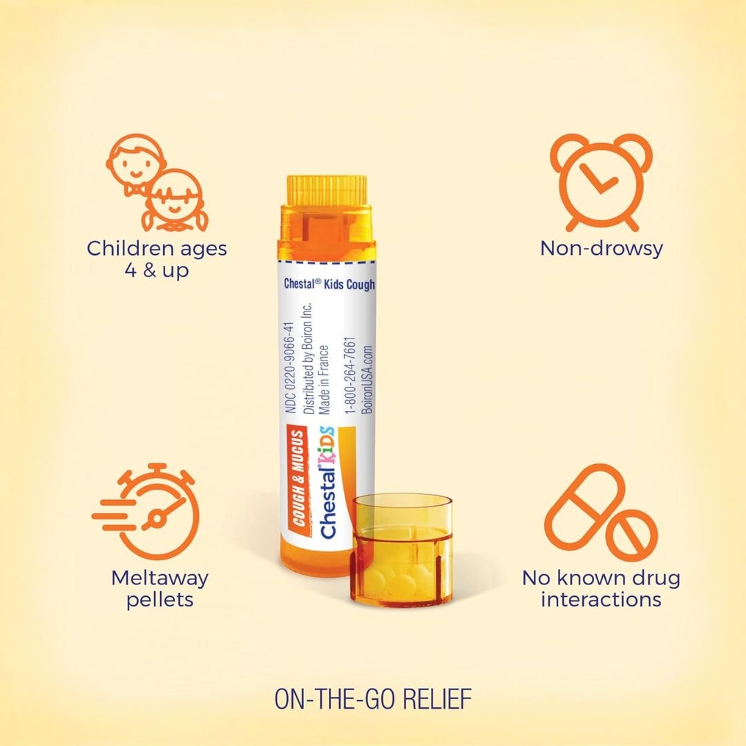HOMEOPATIA CONGESTION NASAL Y ALIVIO AL DOLOR DE GARGANTA CHESTAL KIDS
