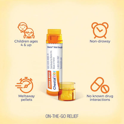 HOMEOPATIA CONGESTION NASAL Y ALIVIO AL DOLOR DE GARGANTA CHESTAL KIDS