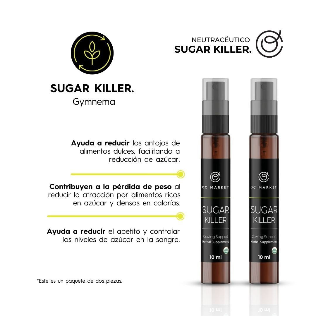 SUGAR KILLER PAQ DOS PIEZAS