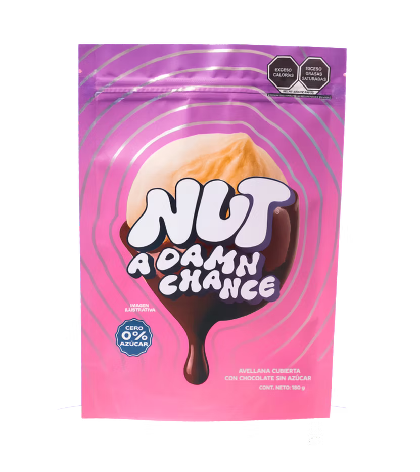 AVELLANA CUBIERTA DE CHOCOLATE SIN AZUCAR 180 GR