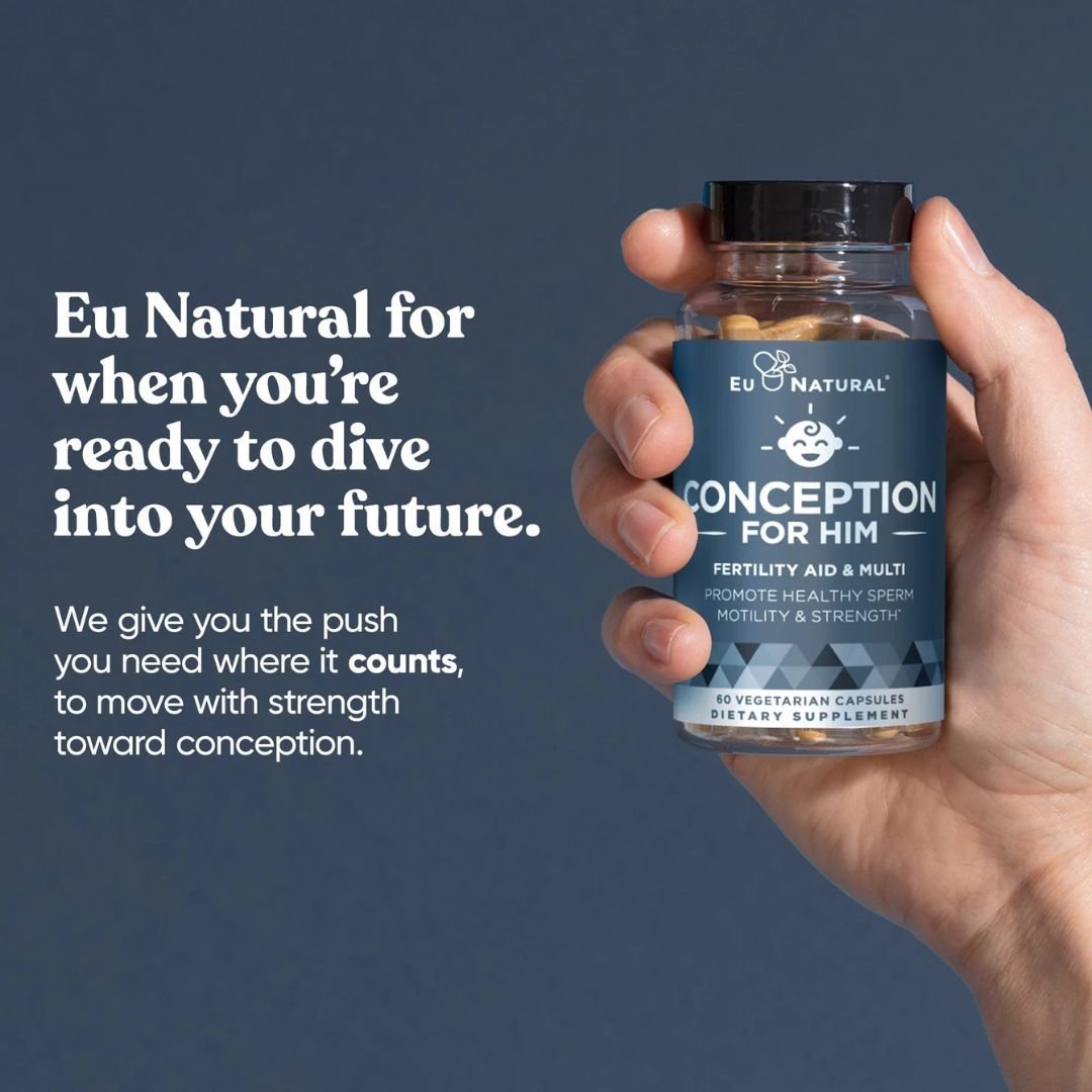 CONCEPTION MEN ZINC & FOLATE FERTILIDAD 60 CAPS EU NATURAL - Oc Market