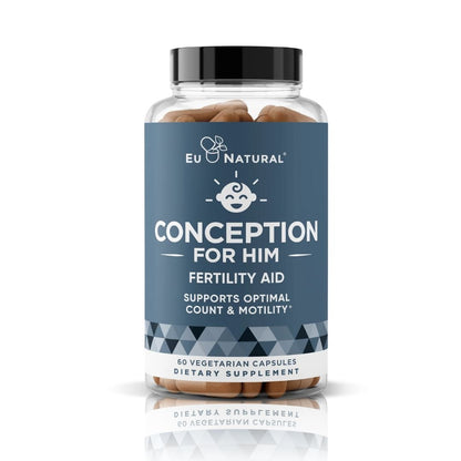 CONCEPTION MEN ZINC & FOLATE FERTILIDAD 60 CAPS EU NATURAL - Oc Market