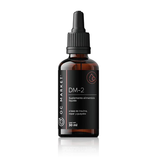 DM2 DIABETES, RESISTENCIA A LA INSULINA, CONTROL DE AZUCAR - 30 ML GOTERO OCM - Oc Market