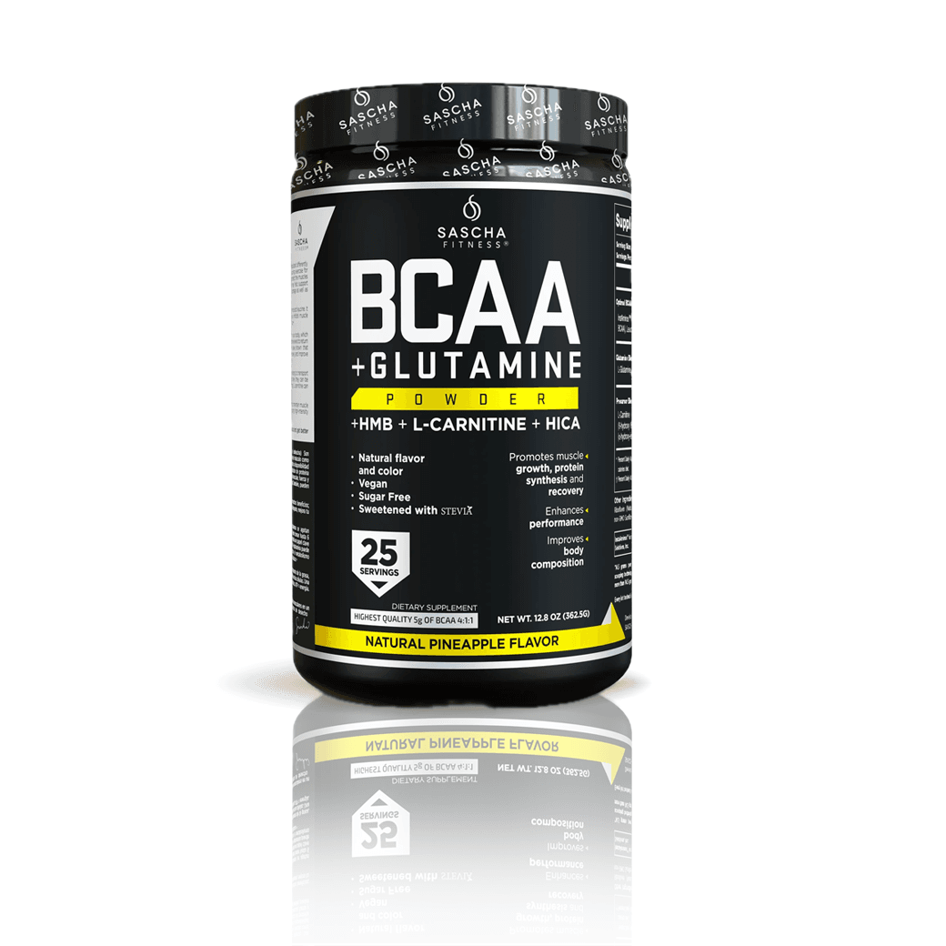 SASCHA FITNESS BCAA PIÑA 350 GR AMINOACIDOS