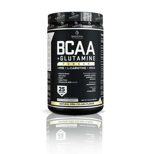 SASCHA FITNESS BCAA PINA COLADA 350 GR AMINOACIDOS
