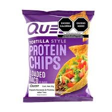 QUEST CHIPS SABOR TACO 32GR