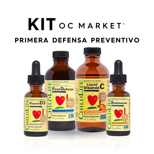 KIT PRIMERA DEFENSA PREVENTIVO CHILD LIFE SISTEMA INMUNE - Oc Market