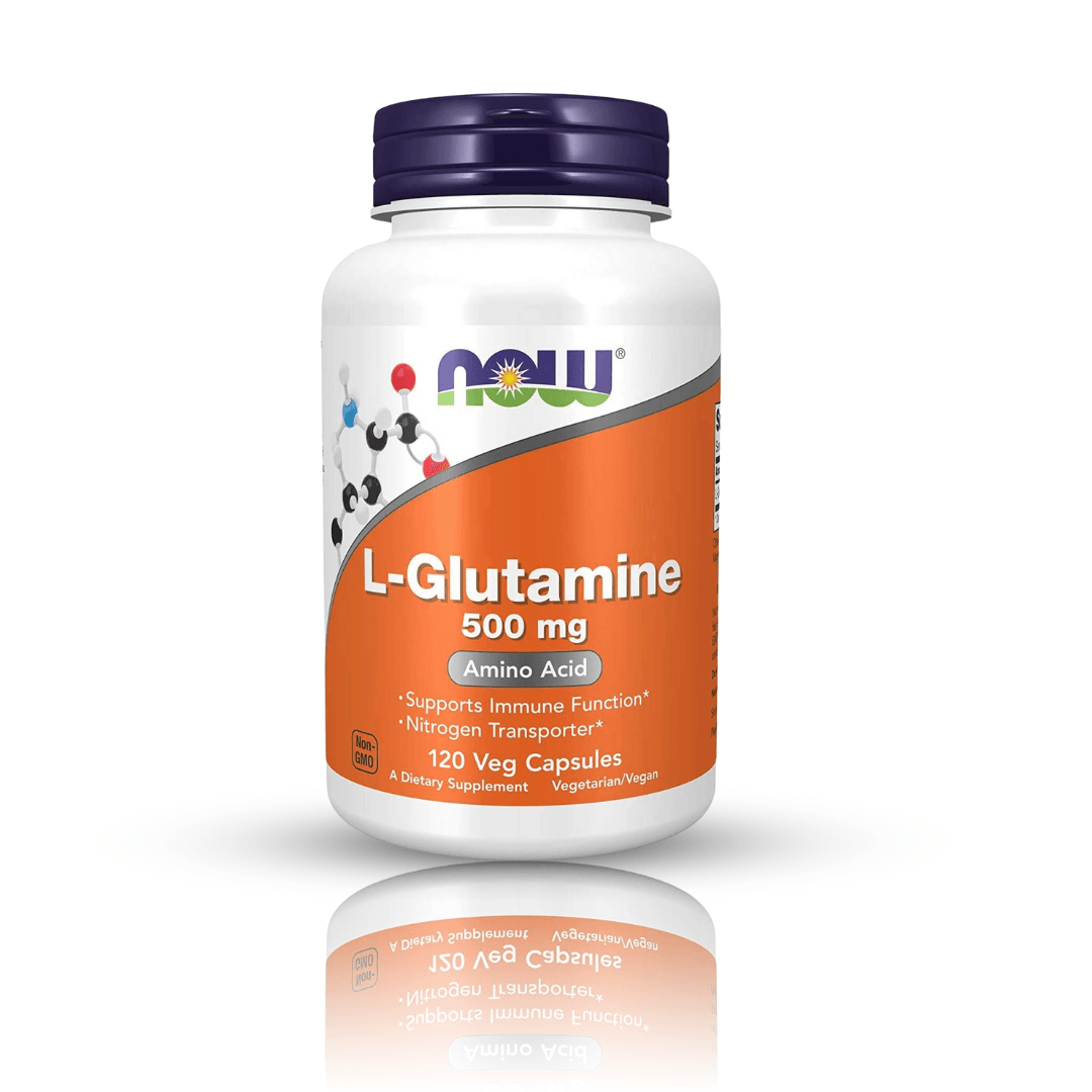 L - GLUTAMINA 500MG 120 CAPS NOW - Oc Market