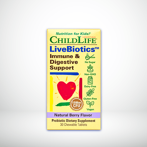 LIVE BIOTICS INMUNE & DIGESTIVE SUPPORT 5 BILLONES/30 CAPS CHILD LIFE - Oc Market