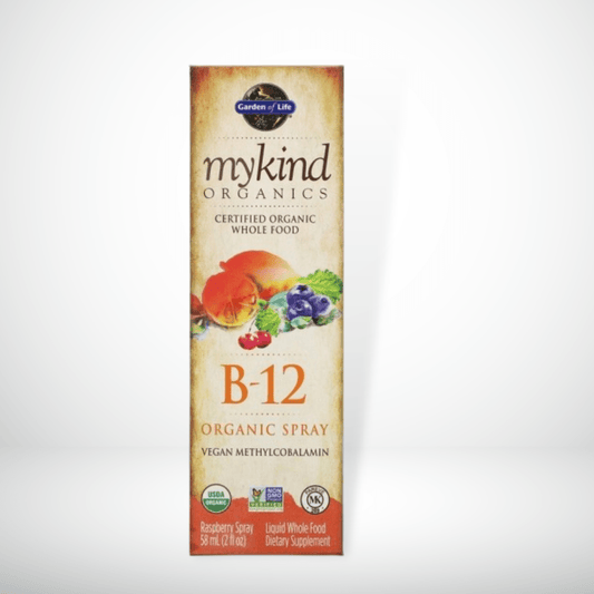 MYKIND ORGANICS VITAMINA B12 SPRAY 58 ML GARDEN OF LIFE - Oc Market
