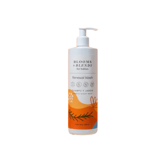 RENEWAL WASH BLOOMS & BLENDS 480ML / SHAMPOO BLOOMS & BLENDS BABIES BB FAMILY - Oc Market