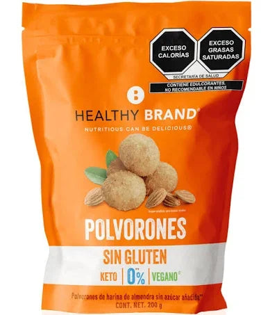 POLVORONES KETO BE HEALTHY 200GR HEALTHY BRAND