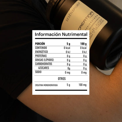 CREATINA MONOHIDRATADA SESEN SPORT